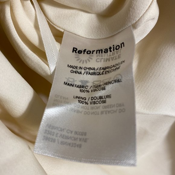 🍭🍭SALE🍭🍭Reformation Butterfly Dress in Ivory - Picture 10 of 15